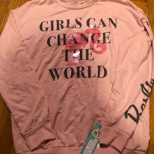 NWT Girls Barbie 60 Anniversary Long Sleeve